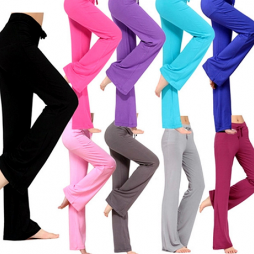 Soft Square Dance Fitness Pants