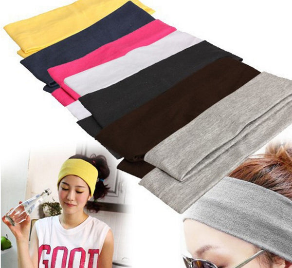 Cotton Stretch Yoga Hairband
