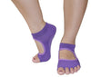 Half Toe Ankle Grip Pilates Socks